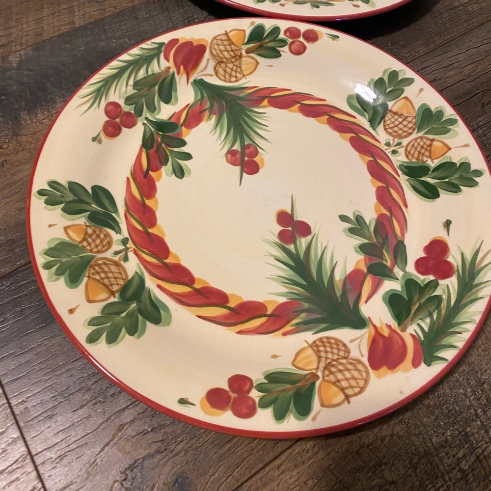 Gail Pittman plates set of 2
